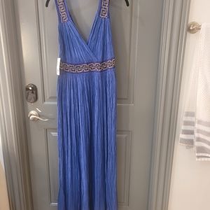Blue summer dress